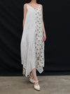 Mutedance 25 Spring/Summer Linen/Silk Printed Long Skirt MD-MD25SS117-HOARY MD25SS113
